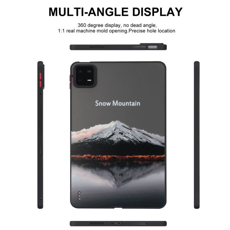 Deksel Xiaomi Pad 6 Pro Mobildeksel Snødekte Fjell