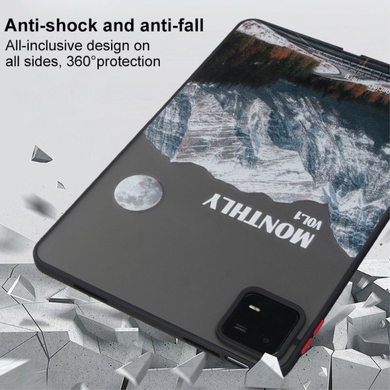 Deksel Xiaomi Pad 6 Pro Mobildeksel Snødekte Fjell Og Motorvei