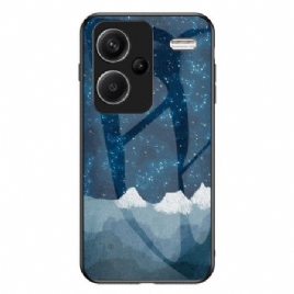 Deksel Xiaomi Redmi Note 13 Pro Plus 5g Mobildeksel Spredte Stjerner I Herdet Glass