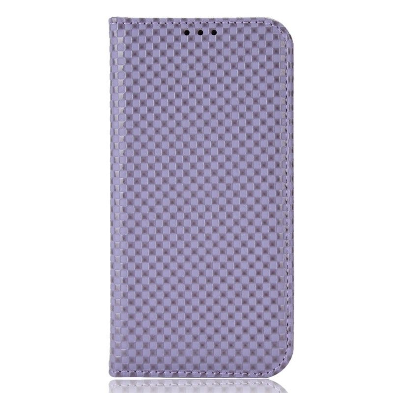 Beskyttelse Deksel Til Honor X8 Folio Deksel Karbonfiberstil