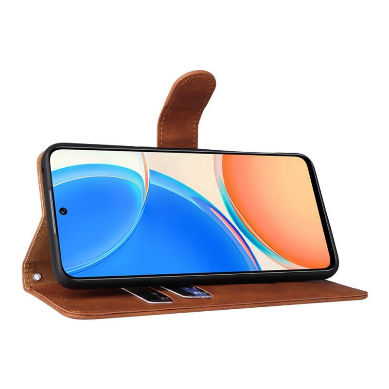 Folio Deksel Til Honor X8 Skin-touch Feeling