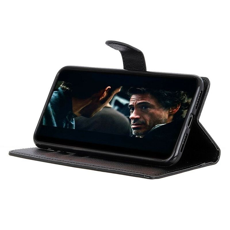 Folio Deksel Til Samsung Galaxy S20 FE Tradisjonelt Litchi