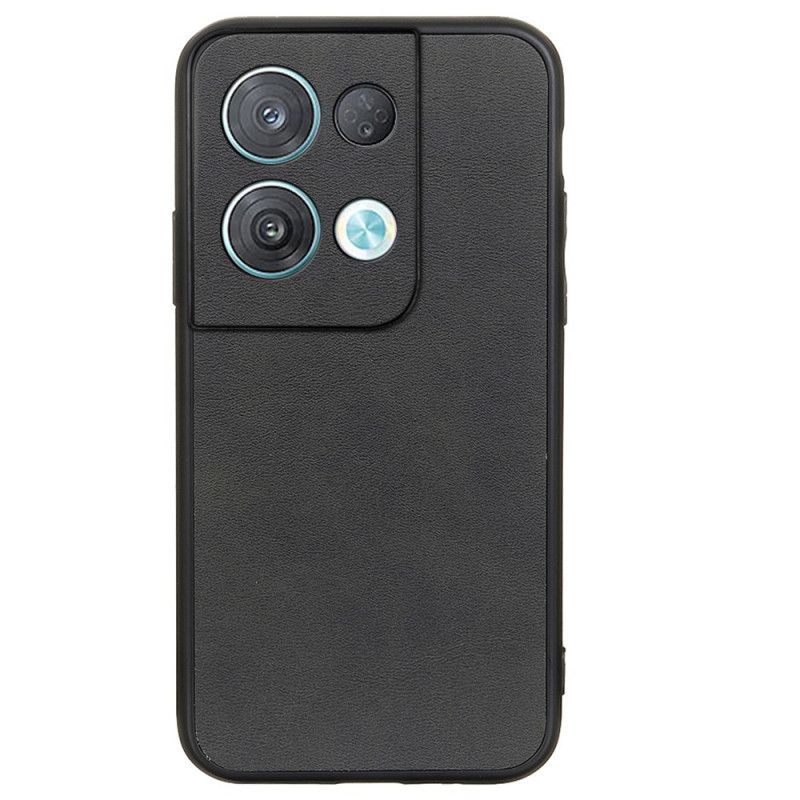 Deksel Til Oppo Reno 8 Pro Imitert Skinn