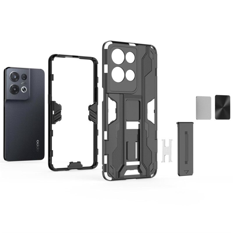 Deksel Til Oppo Reno 8 Pro Vertikal Og Horisontal Avtagbar Brakett