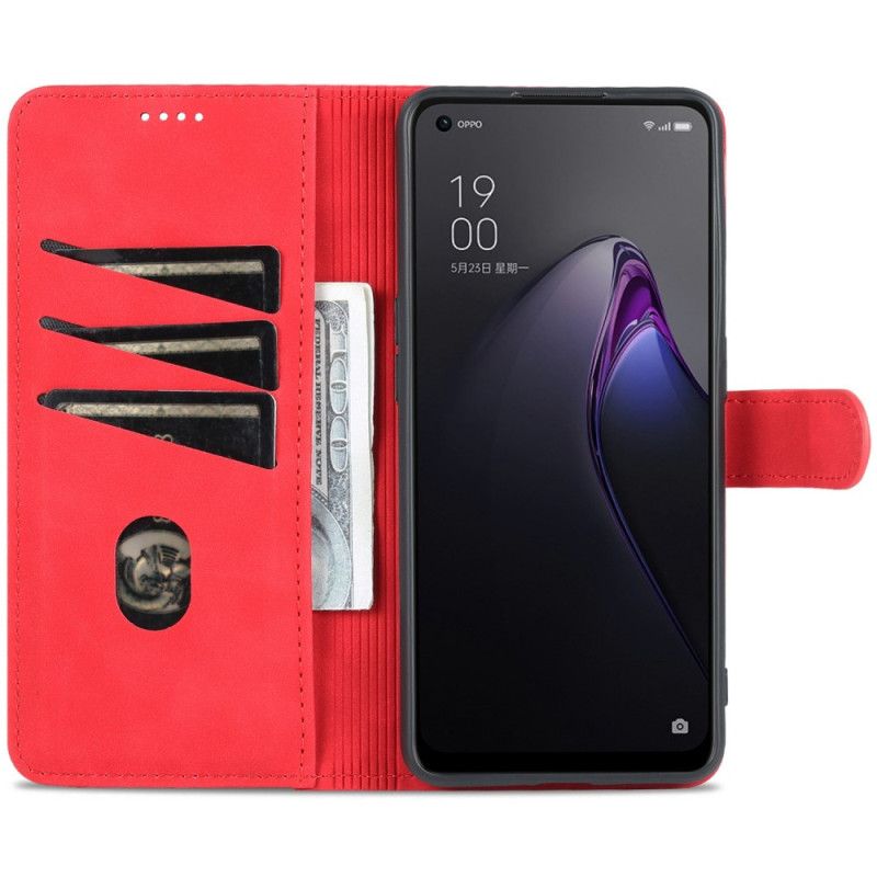 Folio Deksel Til Oppo Reno 8 Pro Azns Skinnstil