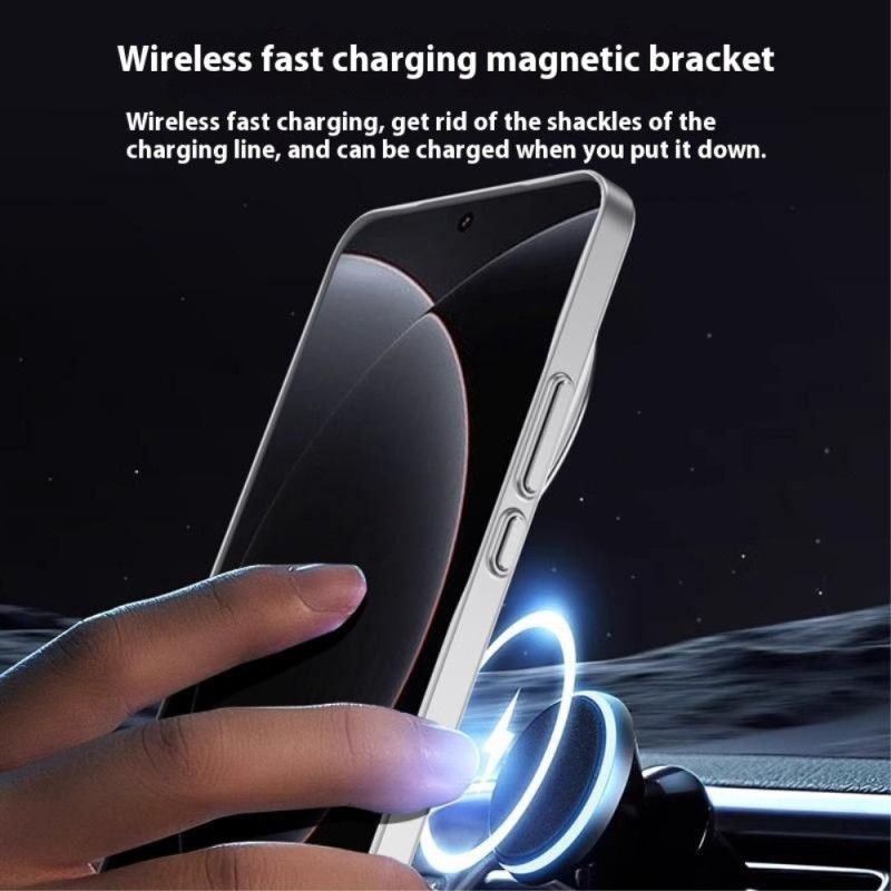 Deksel Til Xiaomi 15 Ultra Kompatibel Med Magsafe Alloy Med Feste