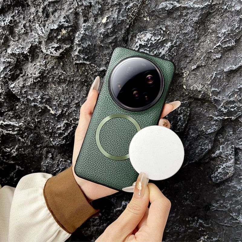 Deksel Xiaomi 15 Ultra Kompatibel Med Magsafe-lychee-læreffekt