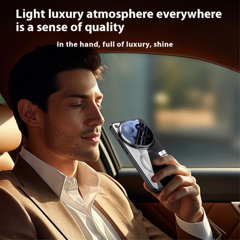 Deksel Xiaomi 15 Ultra Magsafe-kompatibel Med Stativ Beskyttelse Deksel