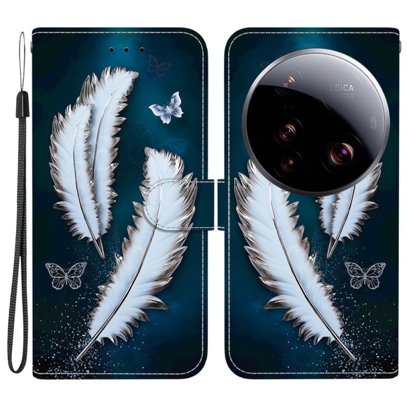 Folio Deksel Til Xiaomi 15 Ultra Fjær