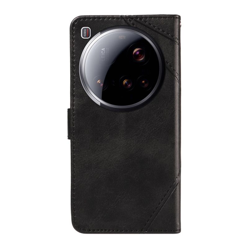 Folio Deksel Til Xiaomi 15 Ultra Geometrisk Design