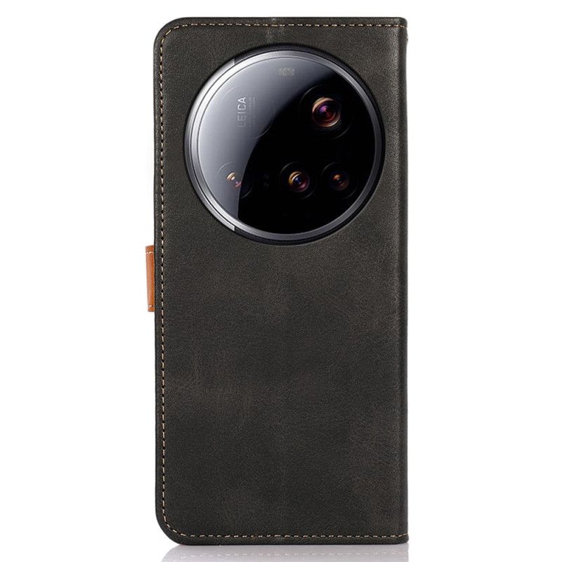 Folio Deksel Xiaomi 15 Ultra Gulllås Beskyttelse Deksel