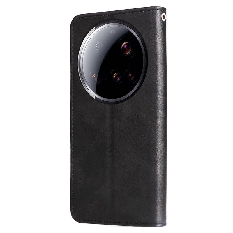 Folio Deksel Xiaomi 15 Ultra Lommebok Med Glidelås