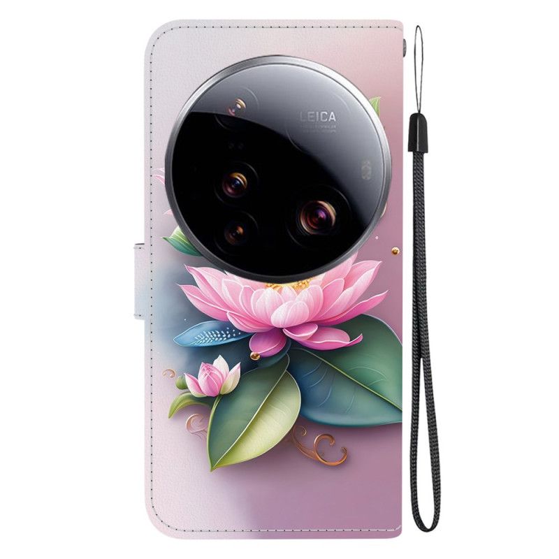 Folio Deksel Xiaomi 15 Ultra Lotus Beskyttelse Deksel