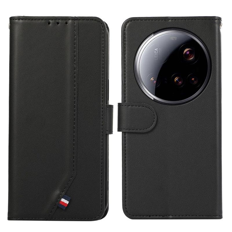 Folio Deksel Xiaomi 15 Ultra Rfid-blokkerende Silketekstur Beskyttelse Deksel