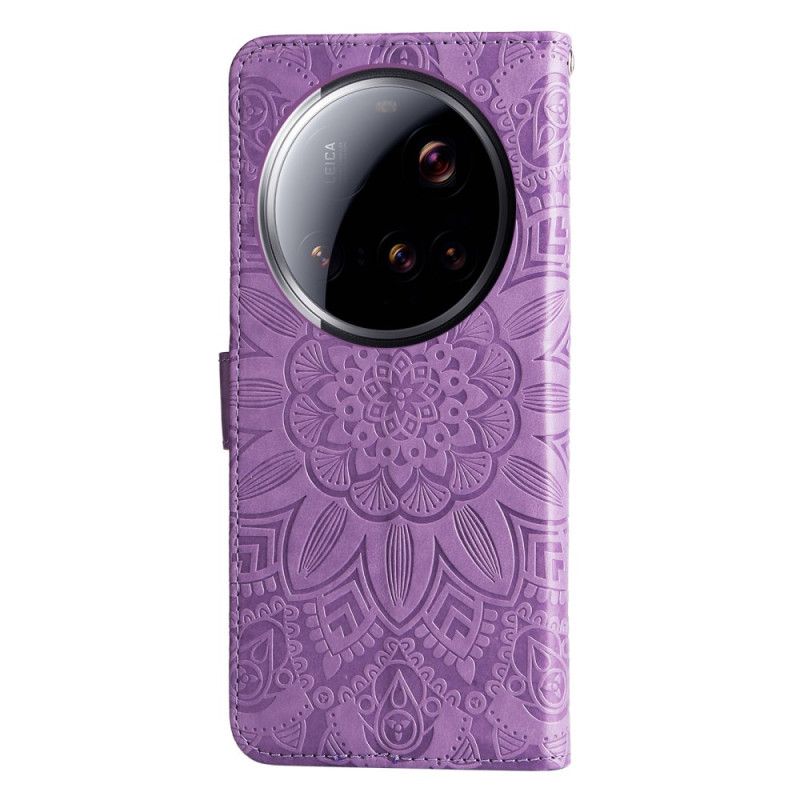 Folio Deksel Xiaomi 15 Ultra Solsikkemønster