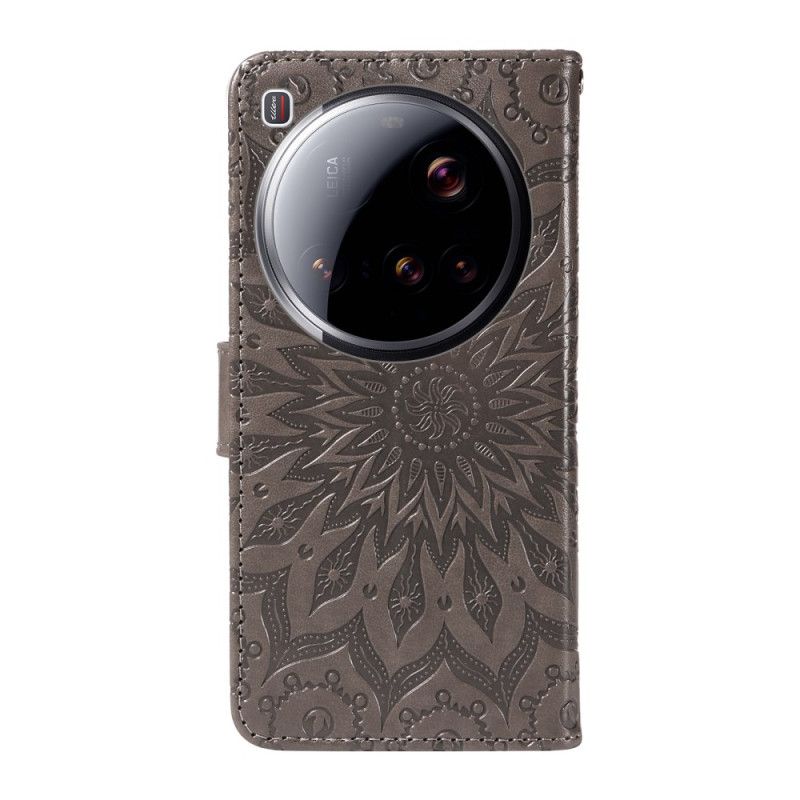 Folio Deksel Xiaomi 15 Ultra Solsikkemønster