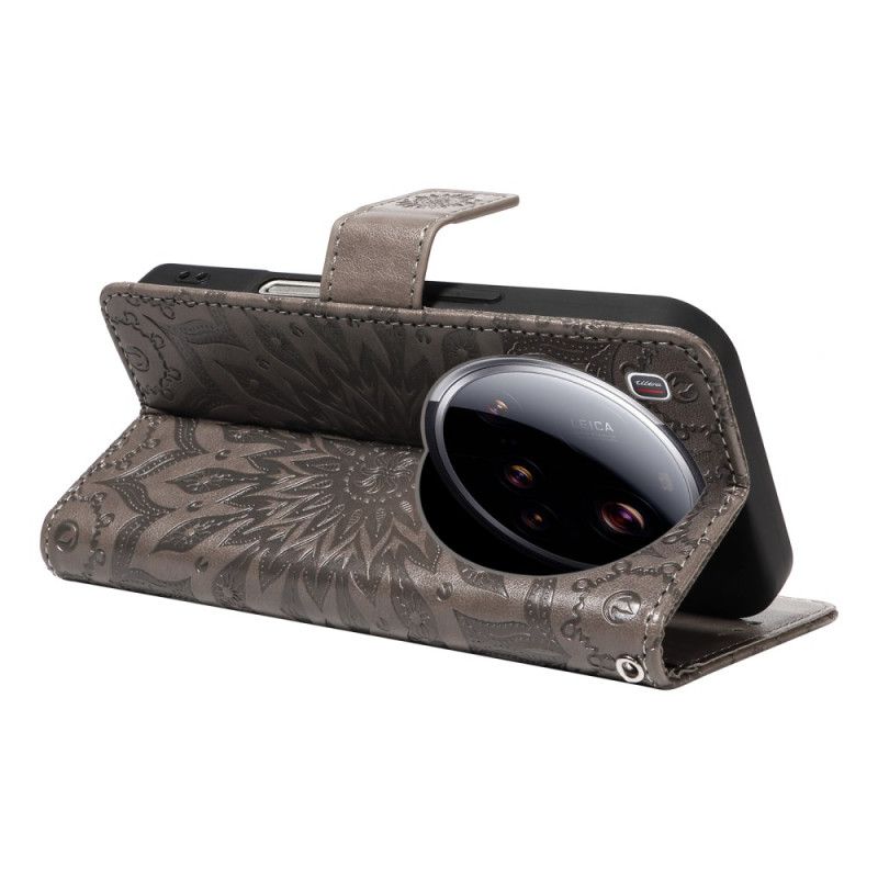 Folio Deksel Xiaomi 15 Ultra Solsikkemønster