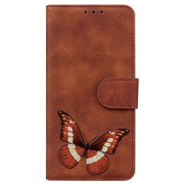 Folio Deksel Xiaomi 15 Ultra Sommerfugltrykk Beskyttelse Deksel