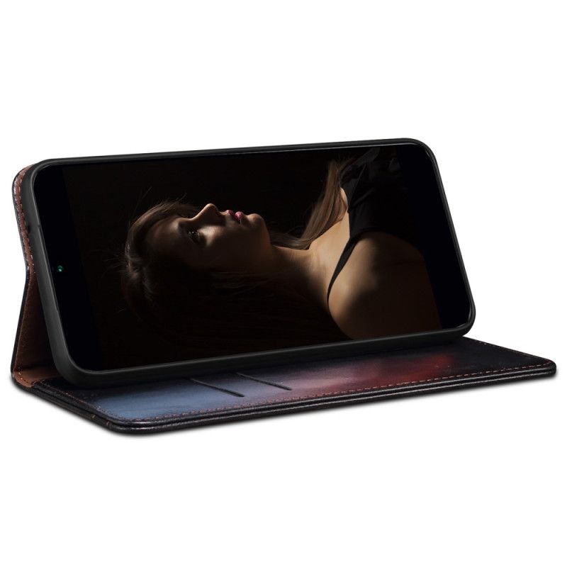Folio Deksel Xiaomi 15 Ultra Vokset Kunstskinn