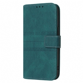 Lærdeksel Folio Deksel Xiaomi 15 Ultra Dobbel Frise