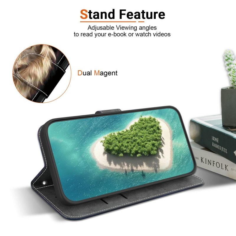 Lærdeksel Folio Deksel Xiaomi 15 Ultra Løvehode