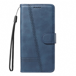 Lærdeksel Folio Deksel Xiaomi 15 Ultra Mobildeksel Linjer