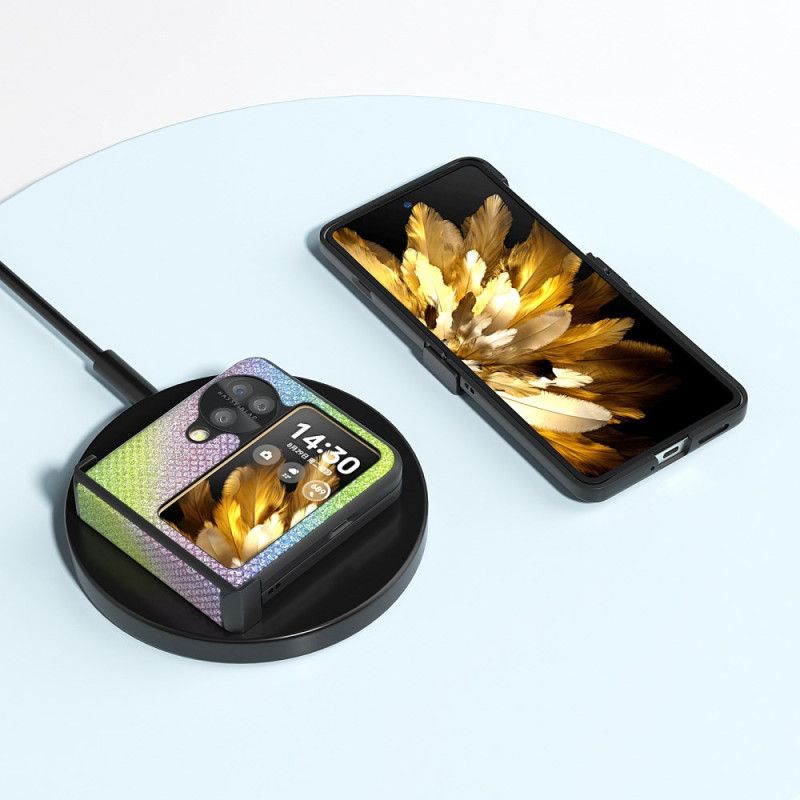 Deksel Oppo Find N3 Flip Abeel Rhinestones