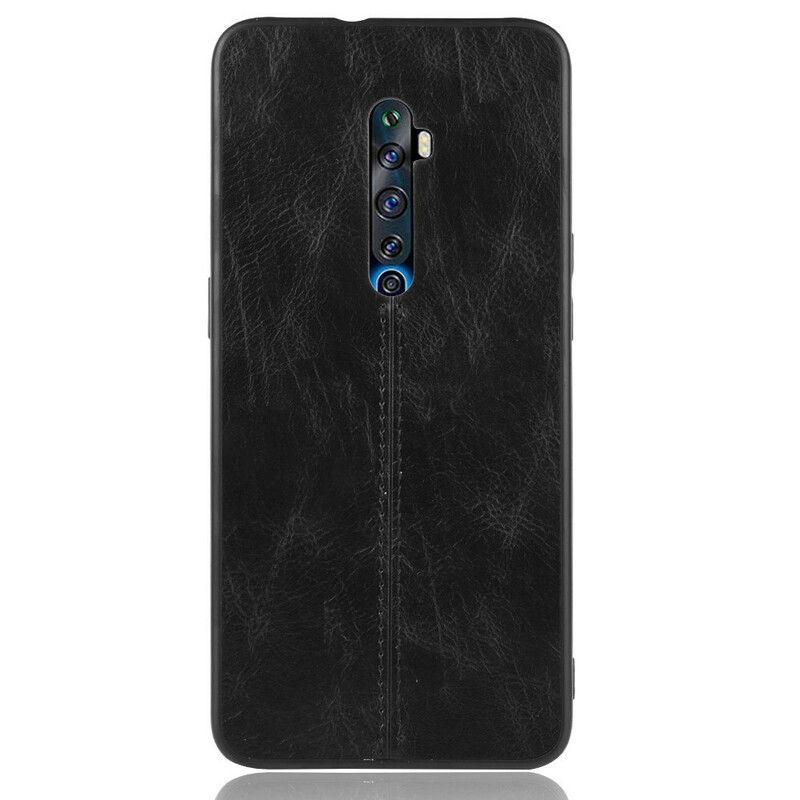 Deksel Til Oppo Reno 2Z Søm I Stilig Skinn