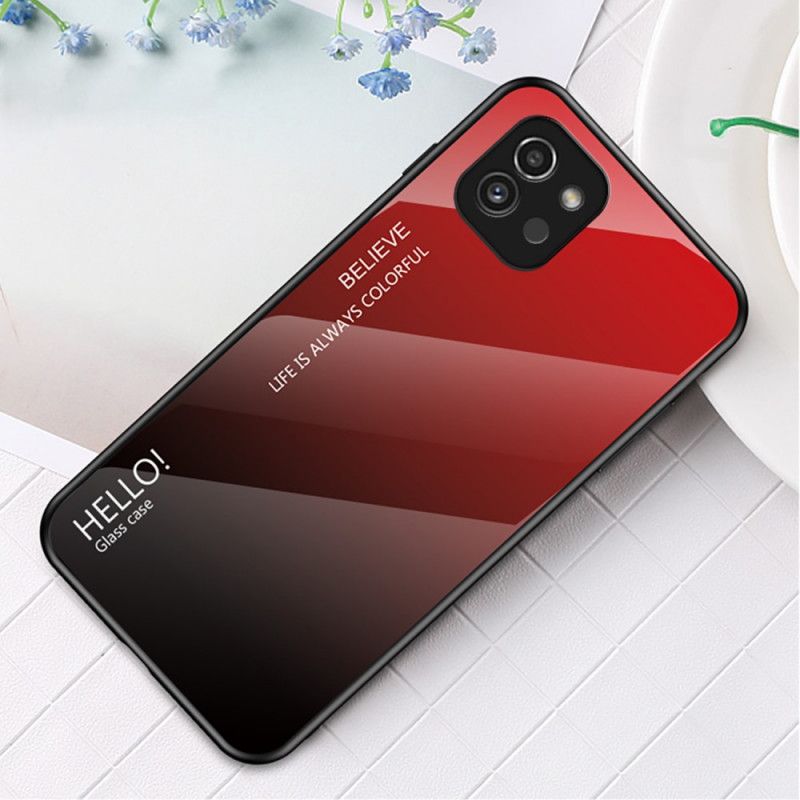 Deksel Til Samsung Galaxy A03 Hei Herdet Glass