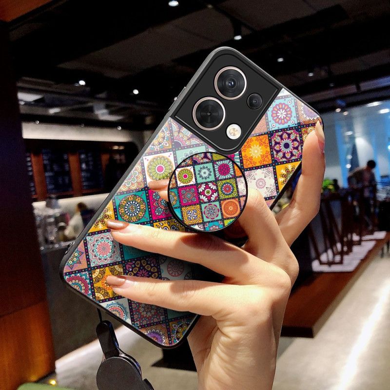 Deksel Til Oppo Reno 8 Patchwork