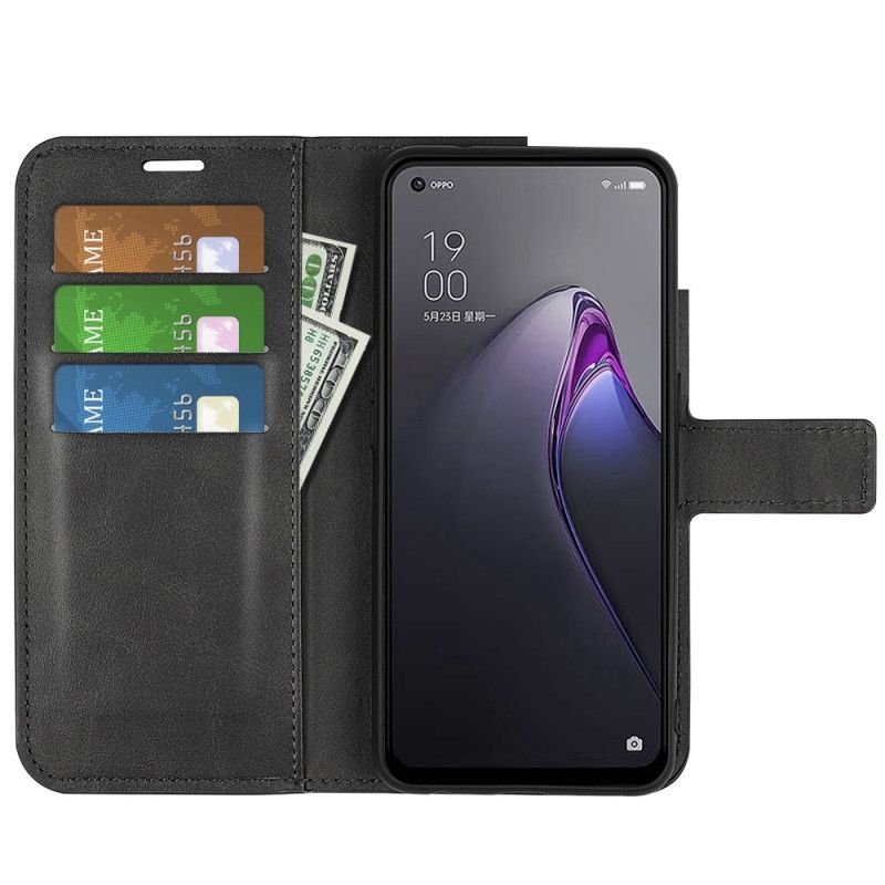 Folio Deksel Til Oppo Reno 8 Vintage