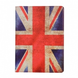 Folio Deksel Til iPad Air (2022) (2020) / Pro 11" Engelsk Flagg Roterende