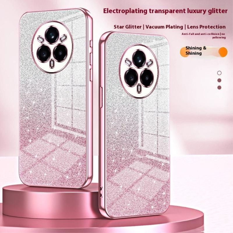 Deksel Realme 14 Pro Plus 5g Gradient Glitter Beskyttelse Deksel