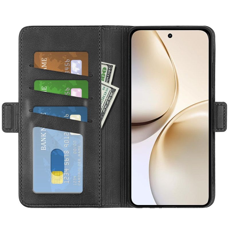 Folio Deksel Realme 14 Pro Plus 5g Dobbel Lås Beskyttelse Deksel