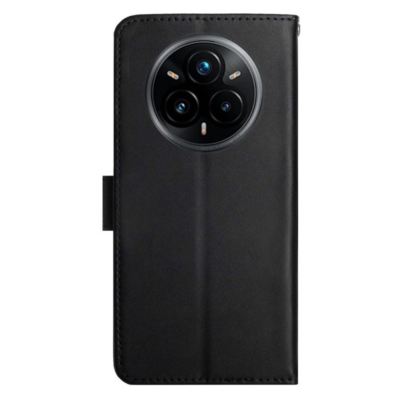 Folio Deksel Realme 14 Pro Plus 5g Nappaskinn Beskyttelse Deksel