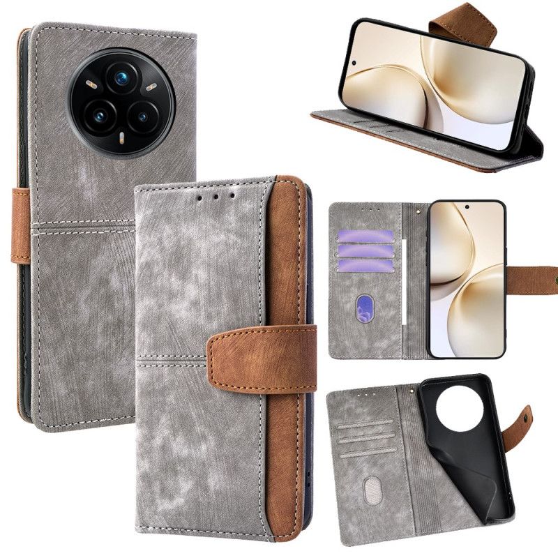 Folio Deksel Realme 14 Pro Plus 5g Rfid-blokkering I Vintagedesign