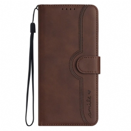 Folio Deksel Realme 14 Pro Plus 5g Smil Beskyttelse Deksel