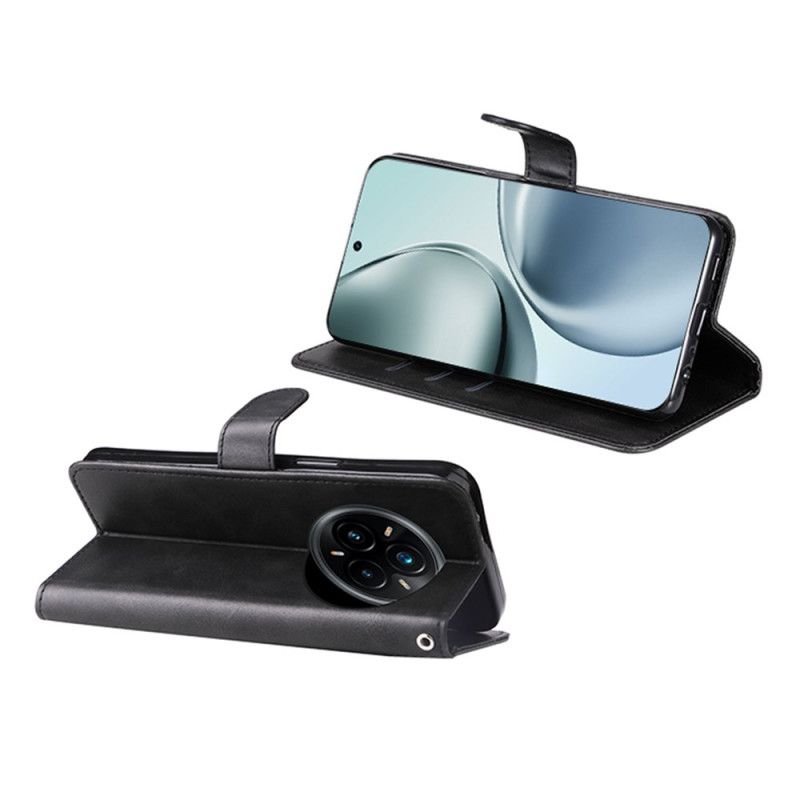 Lærdeksel Folio Deksel Realme 14 Pro Plus 5g Mobildeksel Lomme Foran