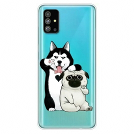 Deksel Til Samsung Galaxy S20 Plus 4G / 5G Morsomme Hunder