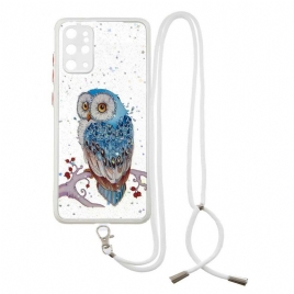 Deksel Til Samsung Galaxy S20 Plus 4G / 5G Ugle Med Snor