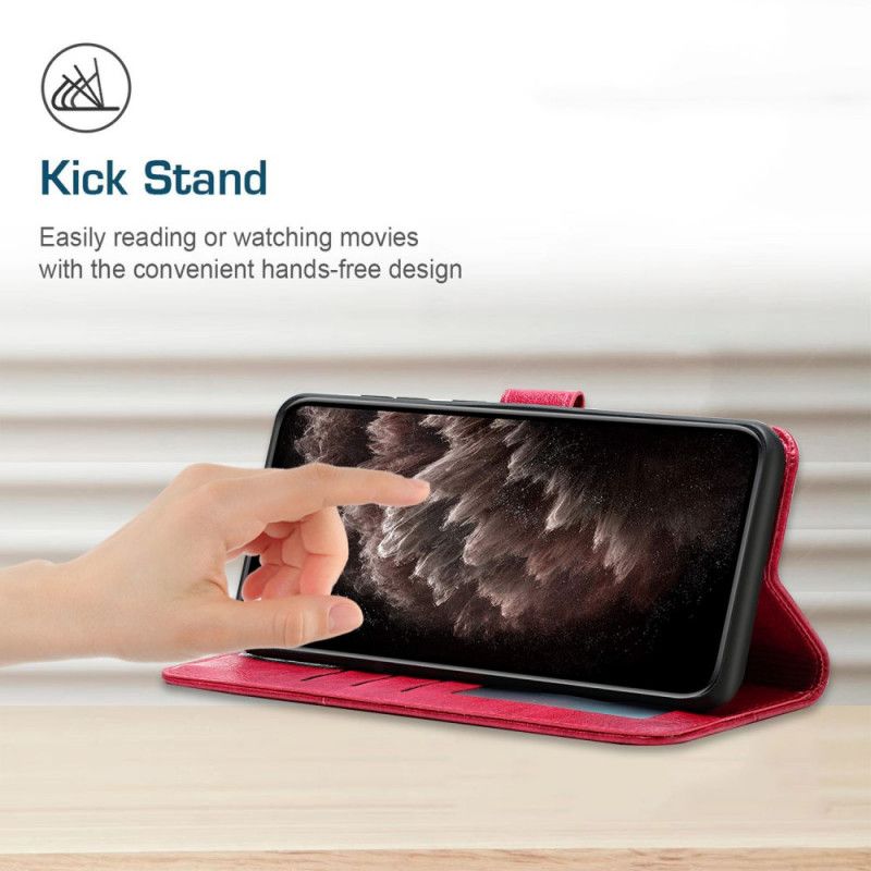 Folio Deksel Til Samsung Galaxy S20 Plus 4G / 5G Faux Leather Silhouette
