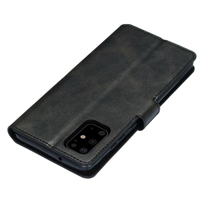 Folio Deksel Til Samsung Galaxy S20 Plus 4G / 5G Matt Skinneffekt