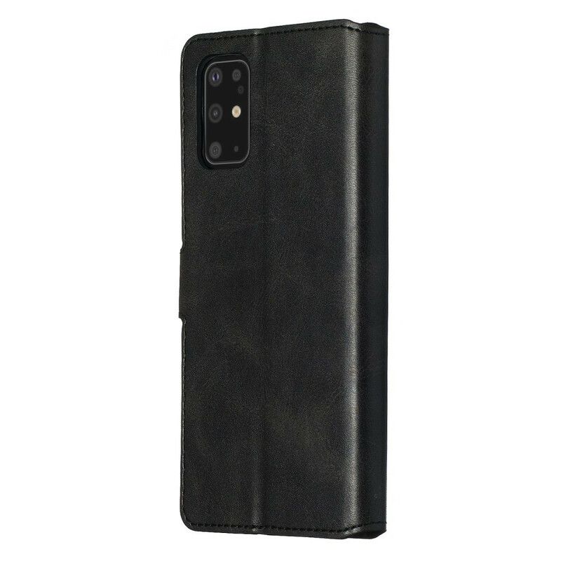 Folio Deksel Til Samsung Galaxy S20 Plus 4G / 5G Matt Skinneffekt