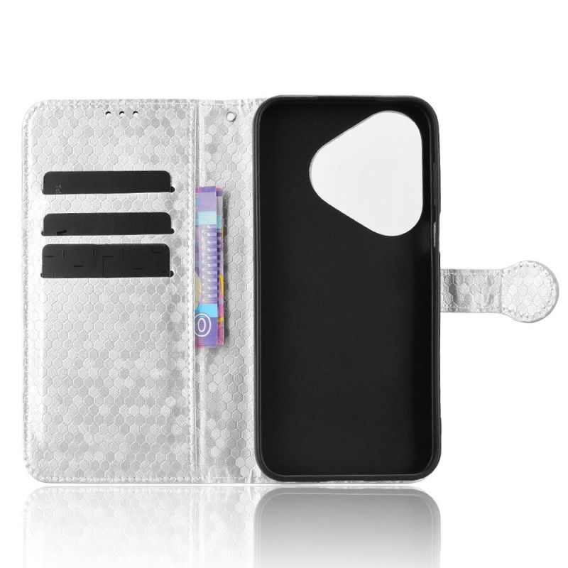 Folio Deksel Huawei Pura 80 Glittermønster Beskyttelse Deksel