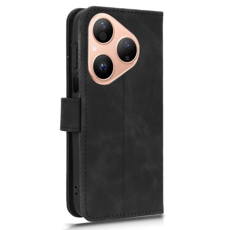 Folio Deksel Huawei Pura 80 Semsket Skinneffekt Beskyttelse Deksel