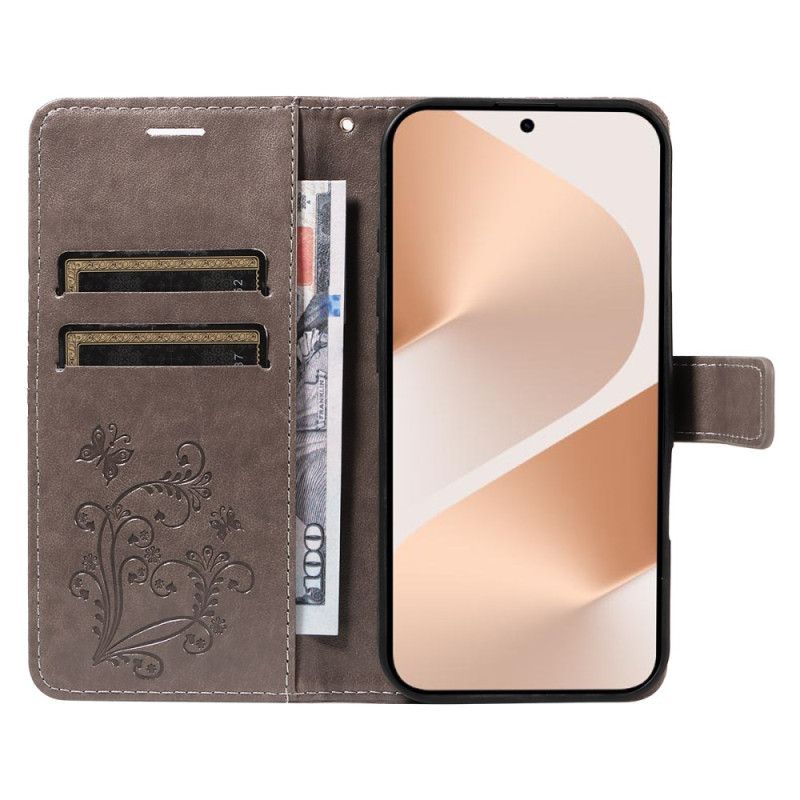 Folio Deksel Huawei Pura 80 Store Sommerfugler