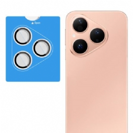 Linsebeskytter I Herdet Glass For Huawei Pura 80 Selvposisjonerende Ramme (svarte Sirkler)