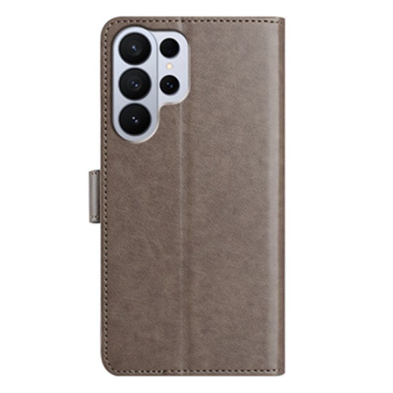 Folio Deksel Samsung Galaxy S26 Ultra 8 Kortlomme I Imitert Skinn Beskyttelse Deksel