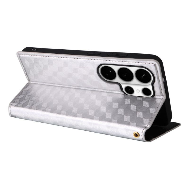 Folio Deksel Samsung Galaxy S26 Ultra Diamantmønster