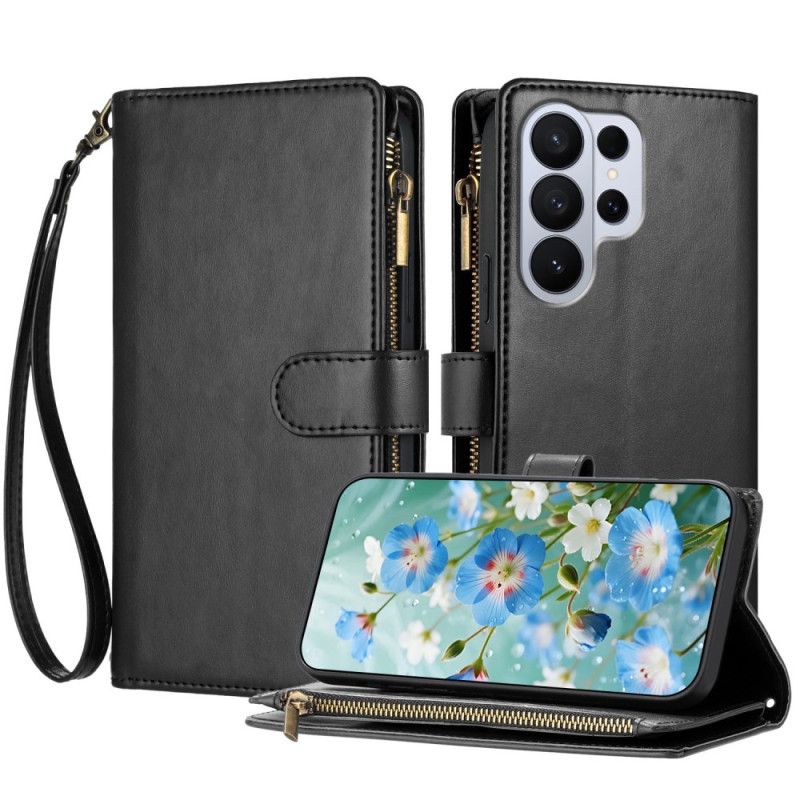 Folio Deksel Samsung Galaxy S26 Ultra Klassisk Lommebok